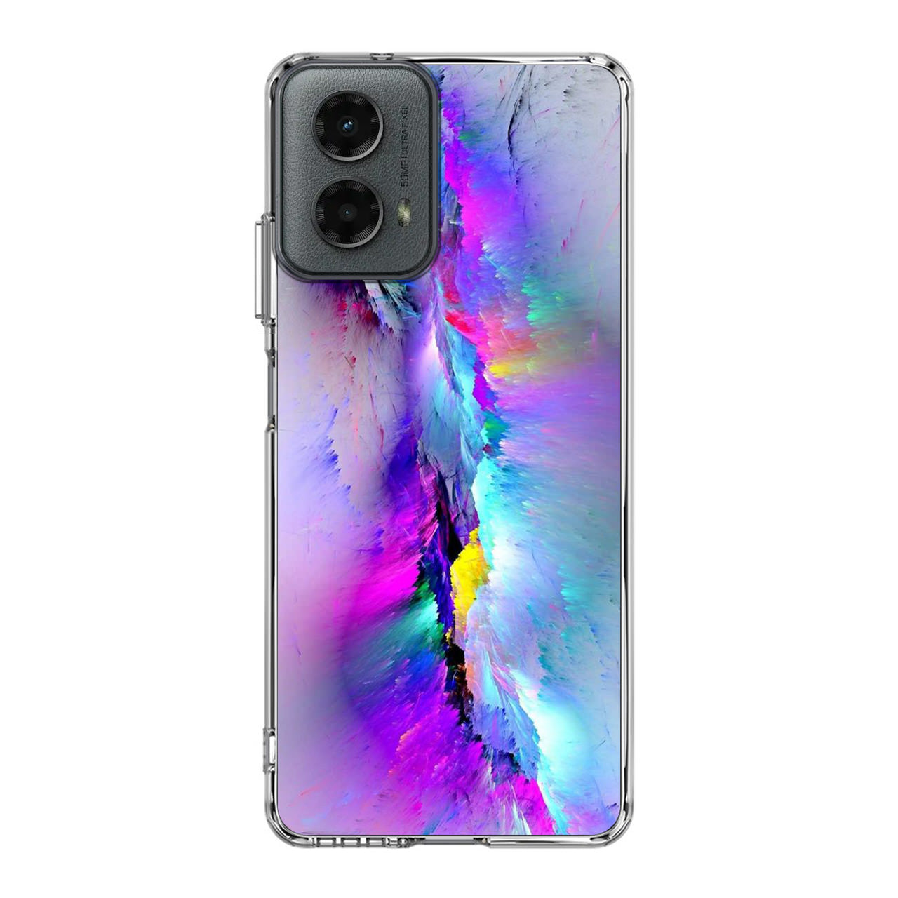 Colorful Abstract Smudges Motorola Moto G 5G 2024 Case