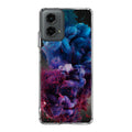 Colorful Dust Art on Black Motorola Moto G 5G 2024 Case