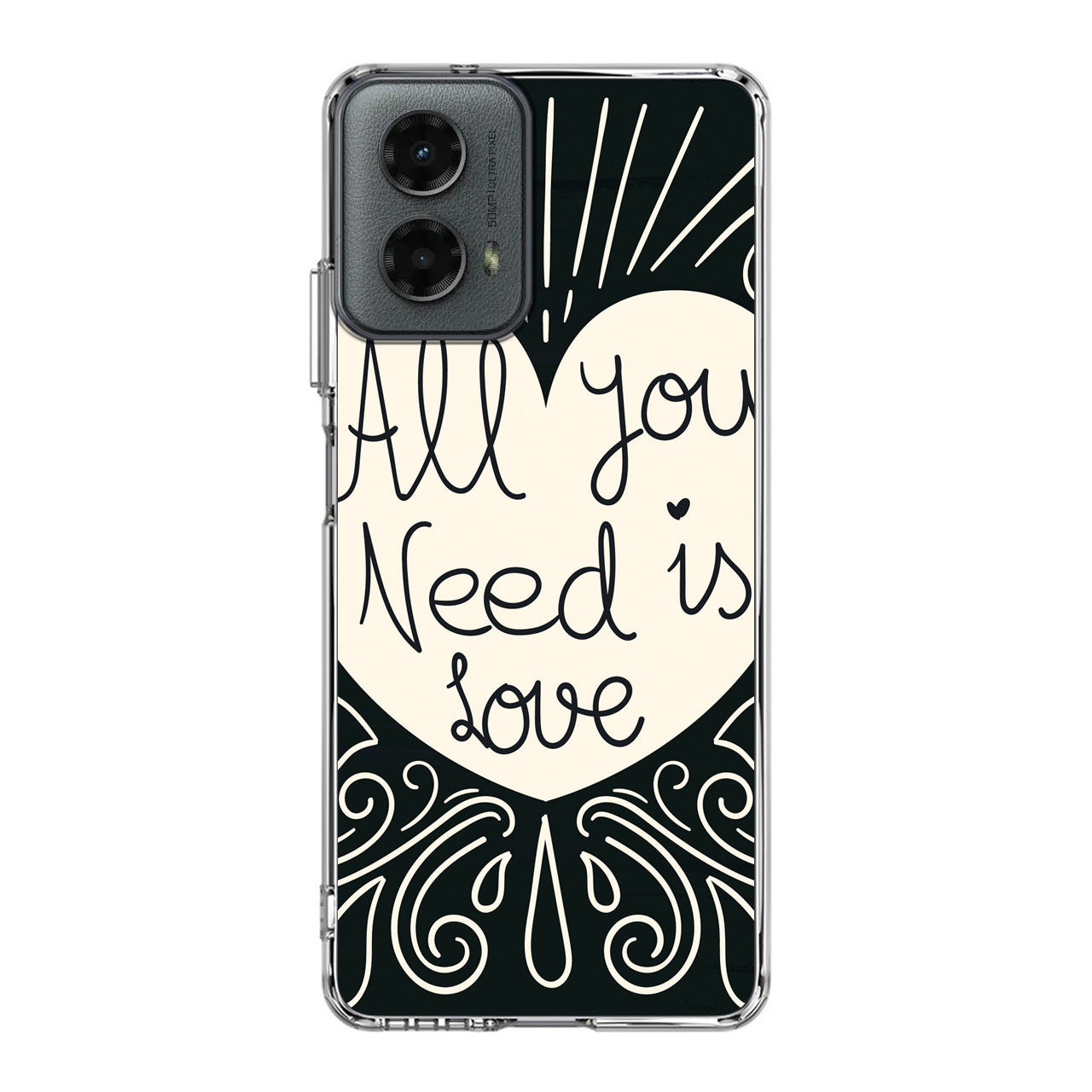 Drawn Love Motorola Moto G 5G 2024 Case