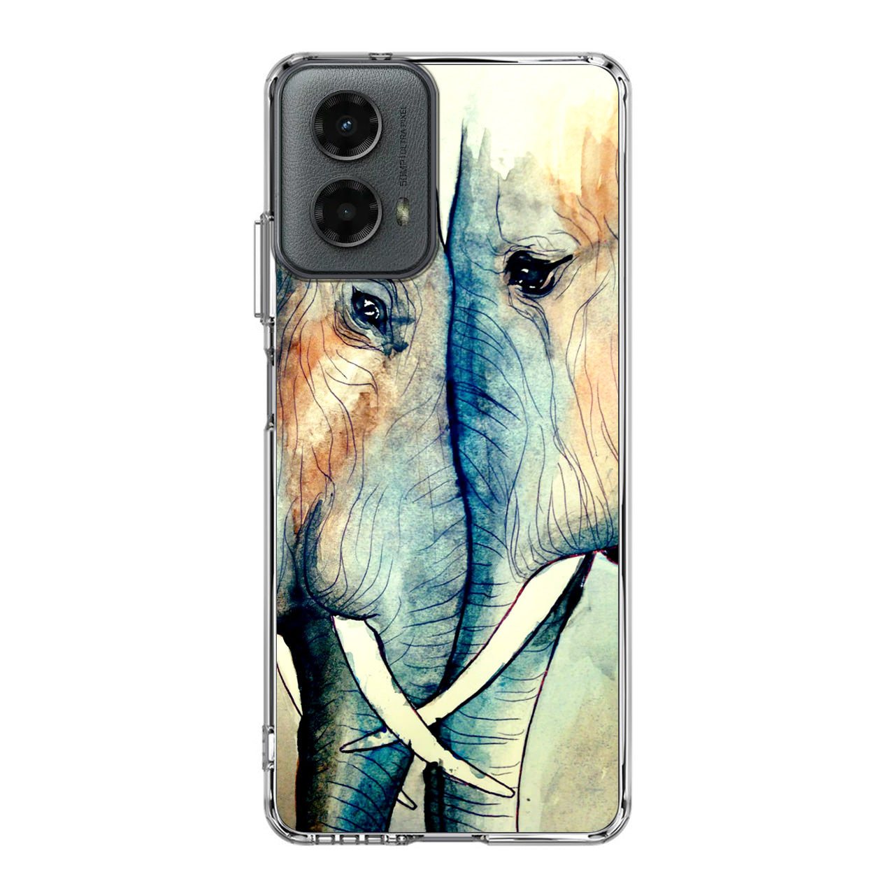 Elephants Sadness Motorola Moto G 5G 2024 Case
