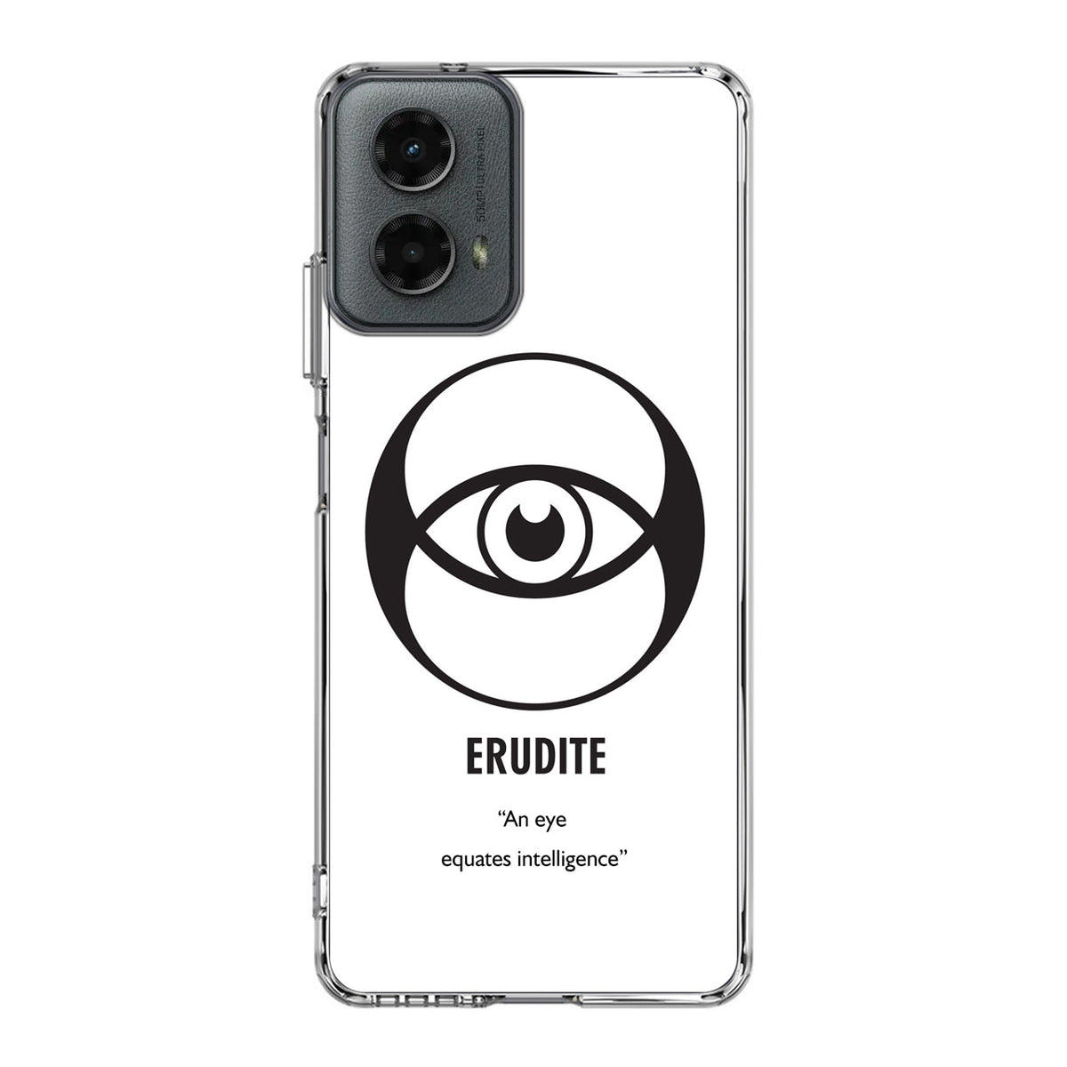 Erudite Divergent Faction Motorola Moto G 5G 2024 Case