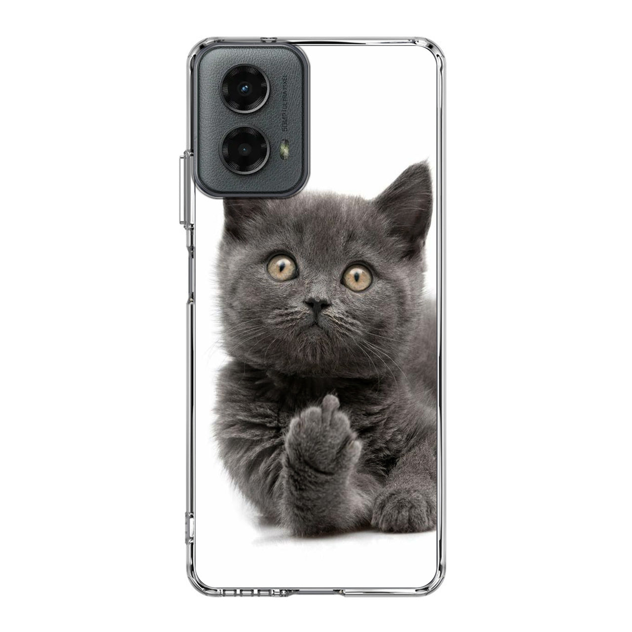 Finger British Shorthair Cat Motorola Moto G 5G 2024 Case
