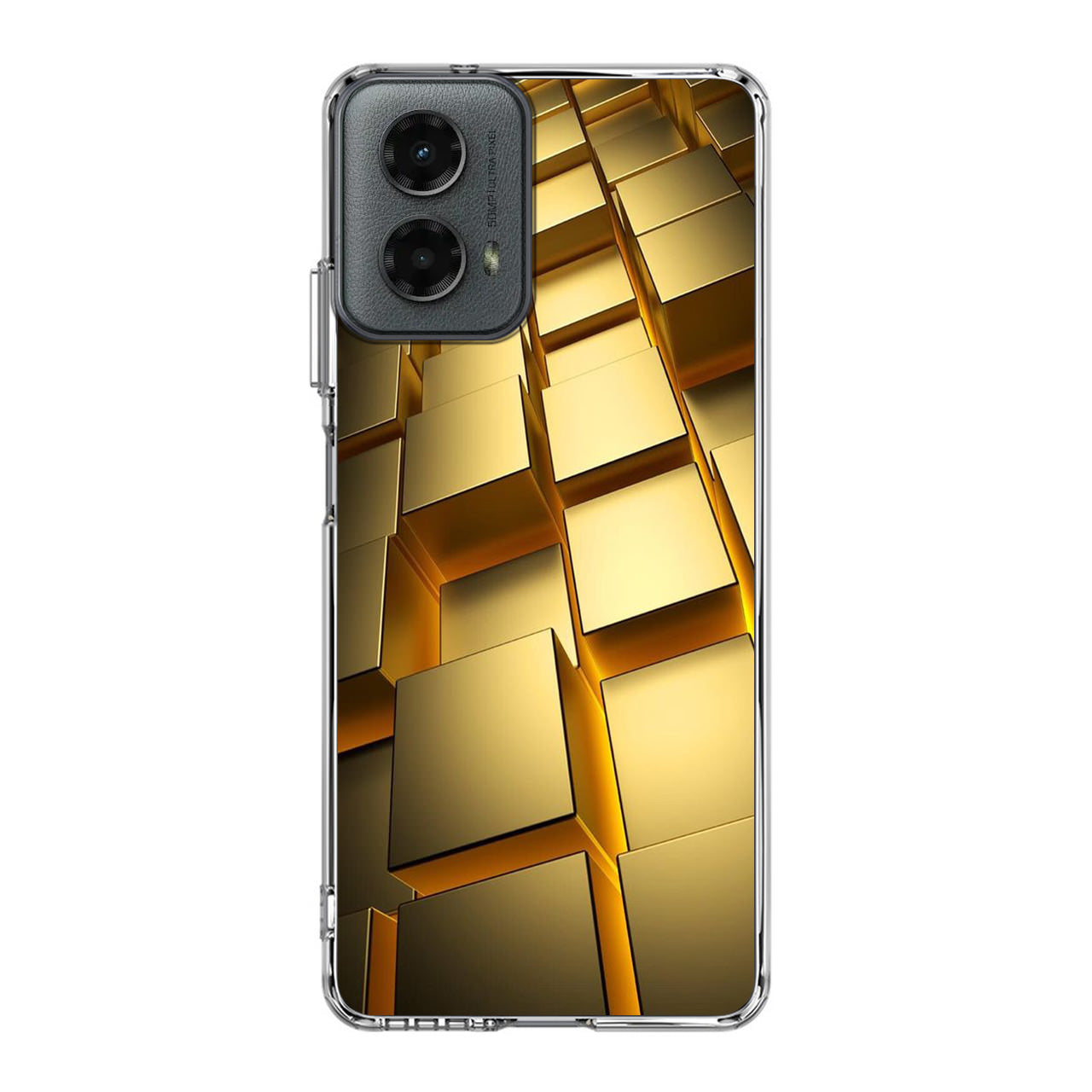 Golden Cubes Motorola Moto G 5G 2024 Case