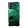 Green Abstract Art Motorola Moto G 5G 2024 Case