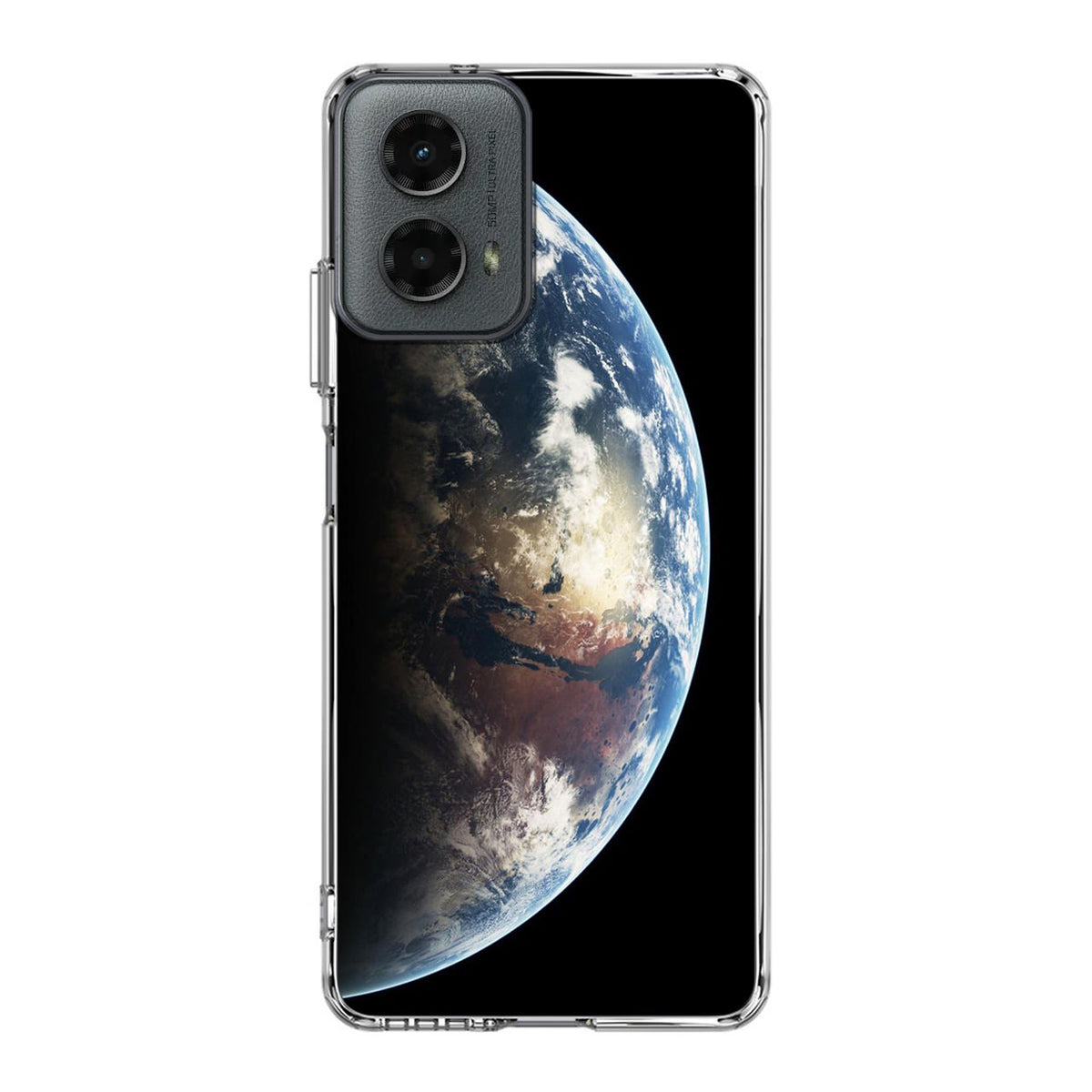 Half of World Motorola Moto G 5G 2024 Case