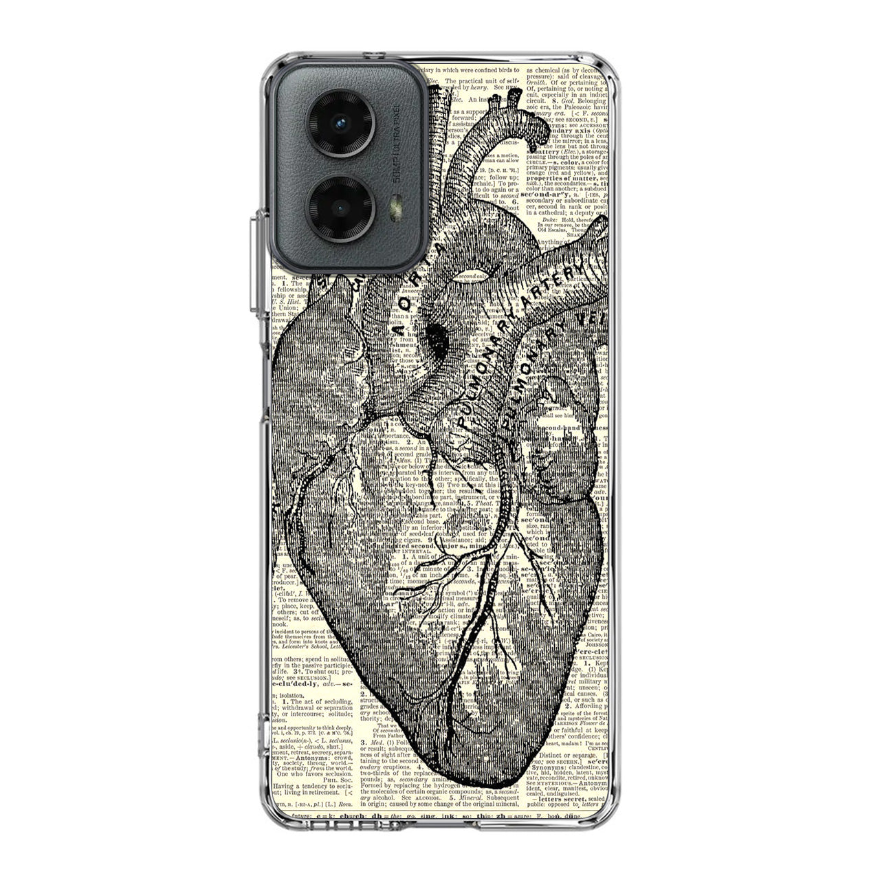 Heart Book Art Motorola Moto G 5G 2024 Case