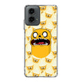 Hora de Advantura Cups Pattern Motorola Moto G 5G 2024 Case