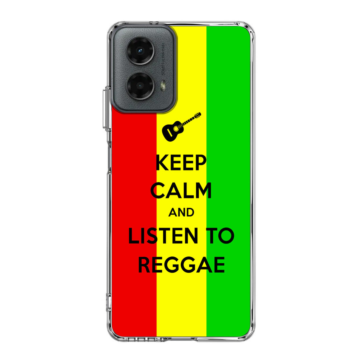 Keep Calm and Listen to Reggae Motorola Moto G 5G 2024 Case