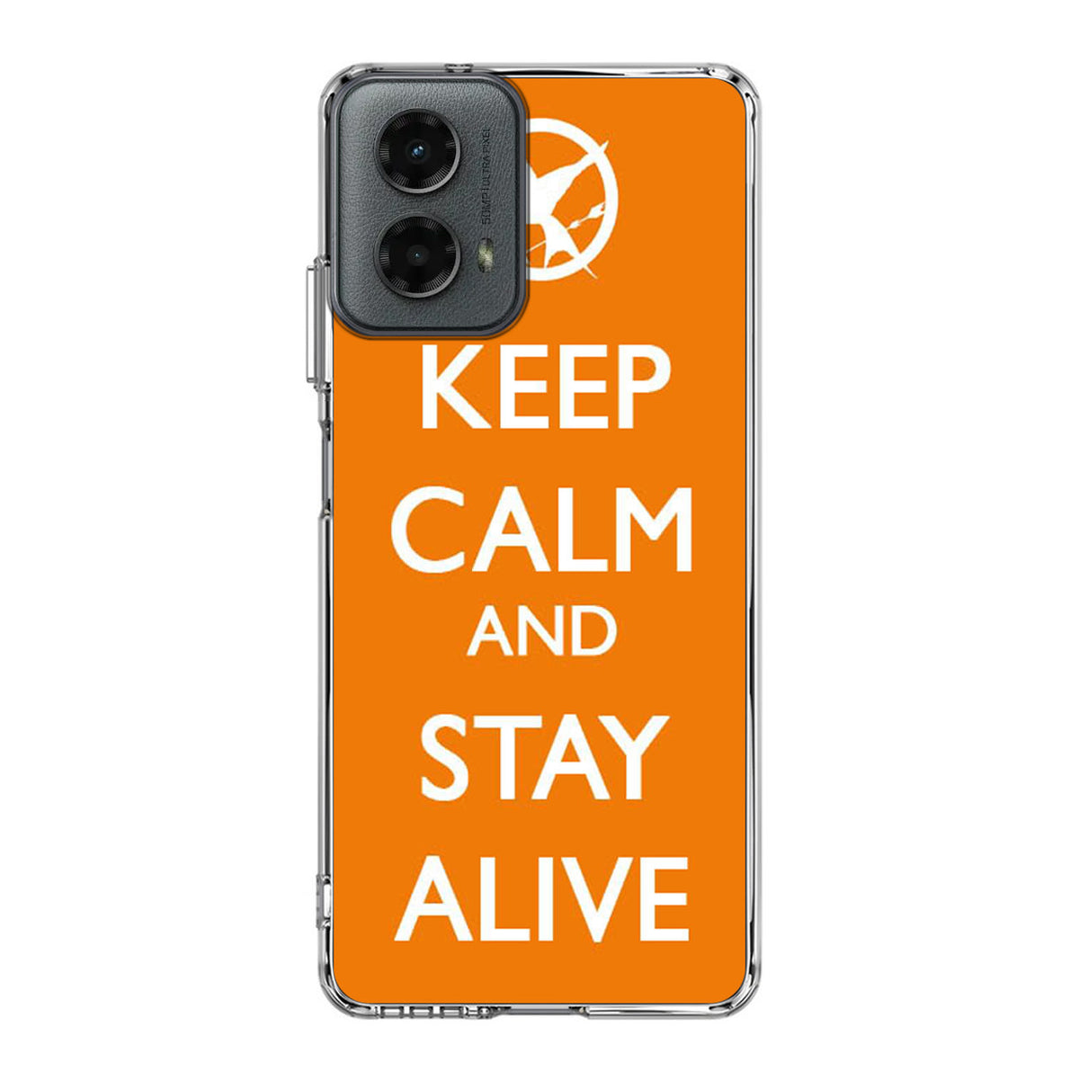 Keep Calm and Stay Alive Motorola Moto G 5G 2024 Case