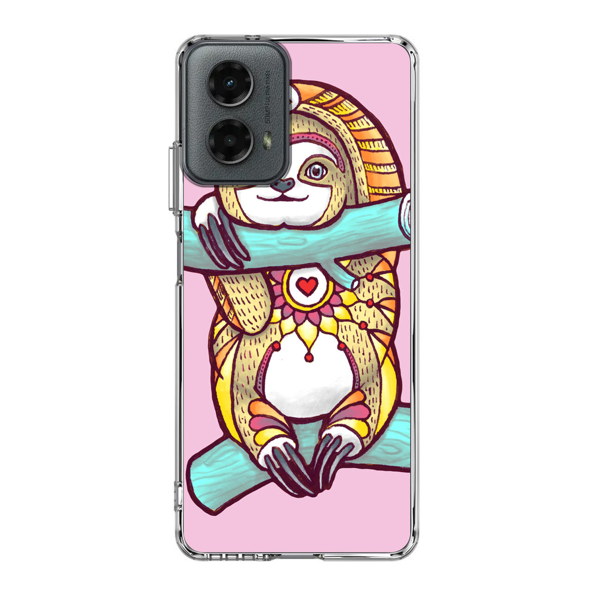 Mandala Sloth Motorola Moto G 5G 2024 Case