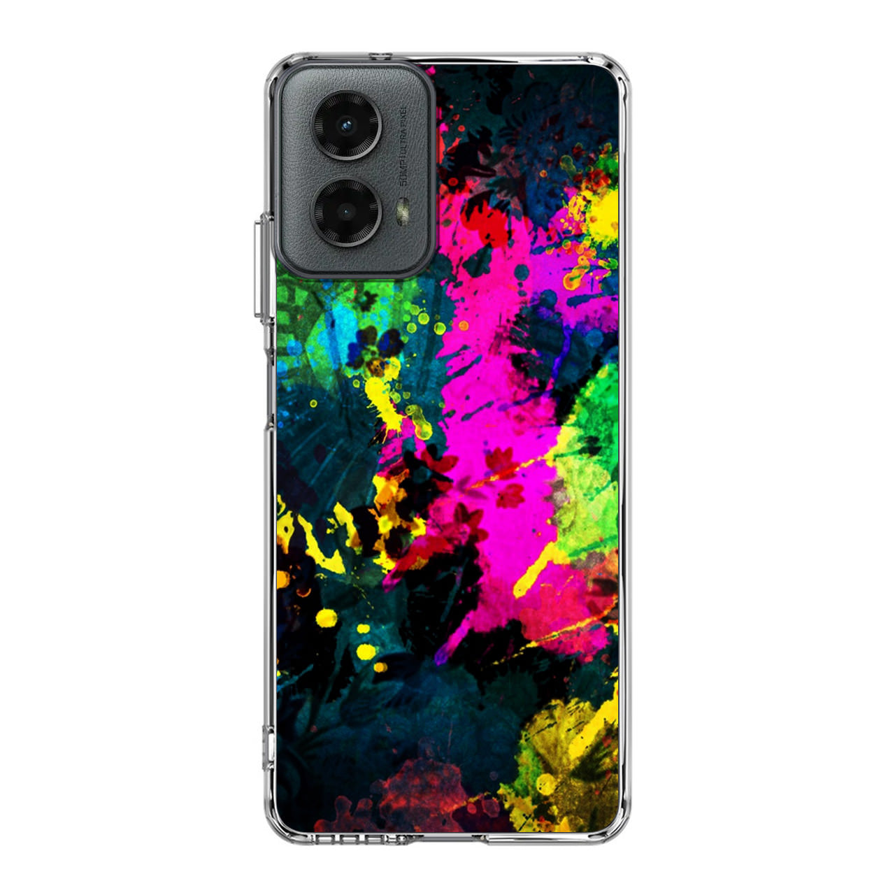 Mixture Colorful Paint Motorola Moto G 5G 2024 Case