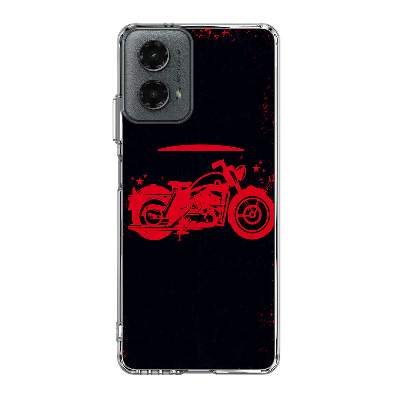 Motorcycle Red Art Motorola Moto G 5G 2024 Case