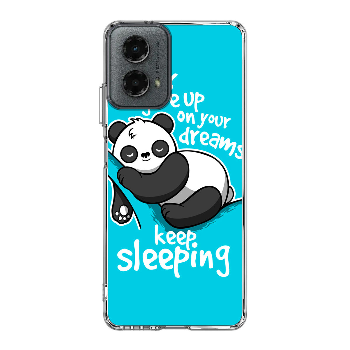 Panda Keep Sleeping Motorola Moto G 5G 2024 Case