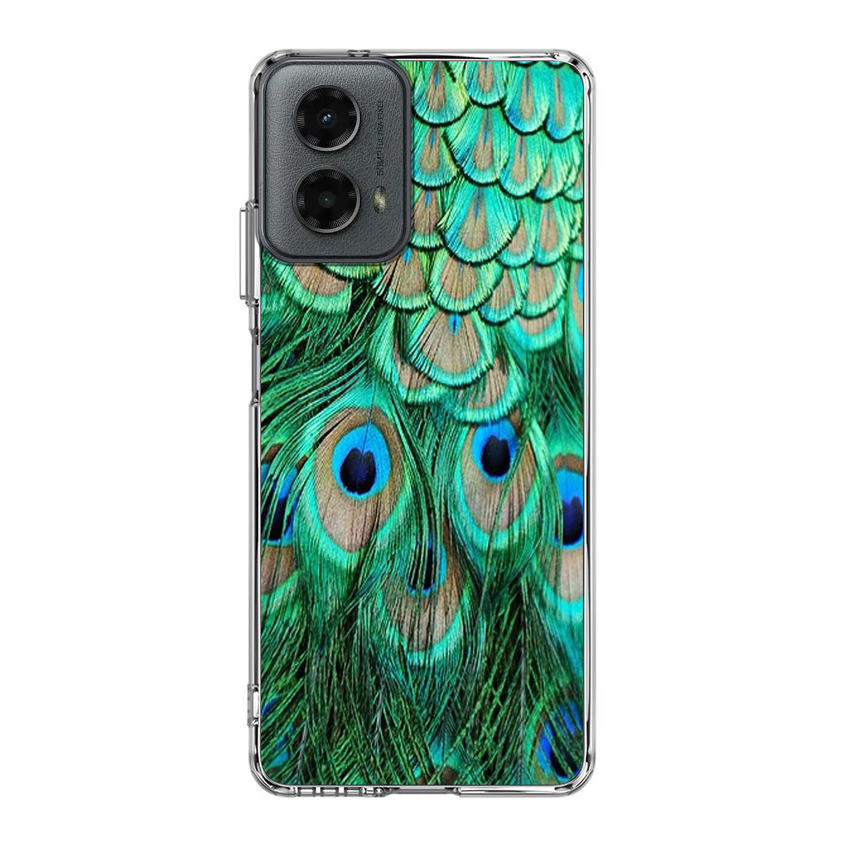Peacock Feather Motorola Moto G 5G 2024 Case