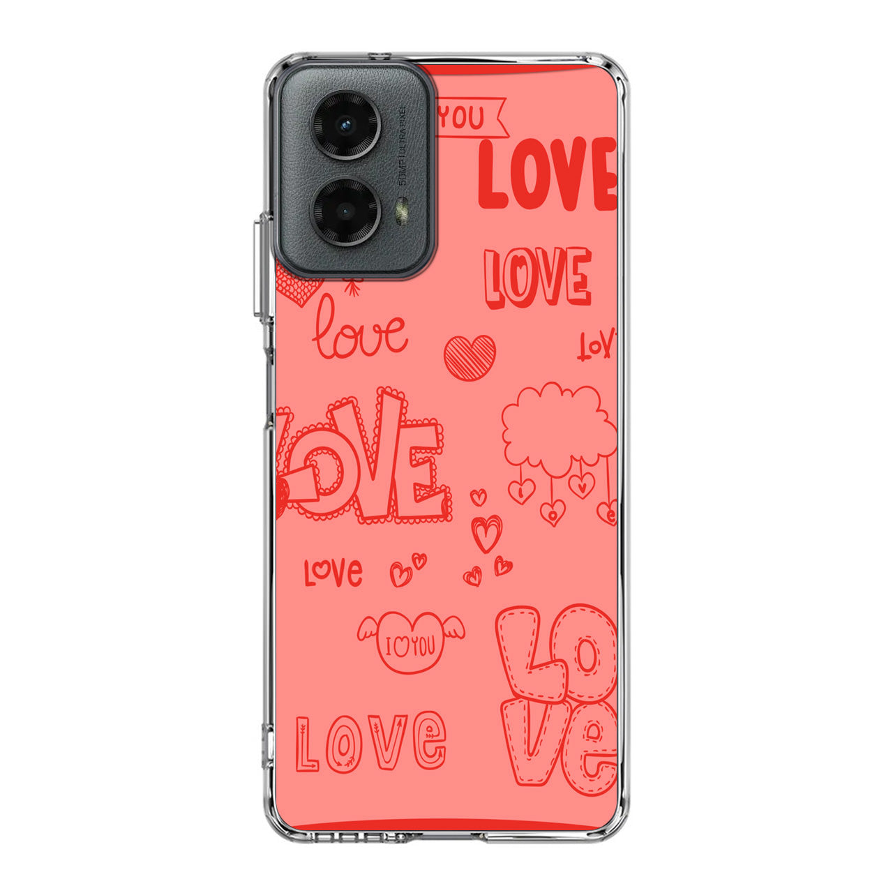 Pink Lover Motorola Moto G 5G 2024 Case