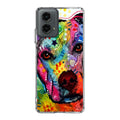 Pitbull Love Painting Motorola Moto G 5G 2024 Case