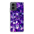 Purple Crystal Motorola Moto G 5G 2024 Case