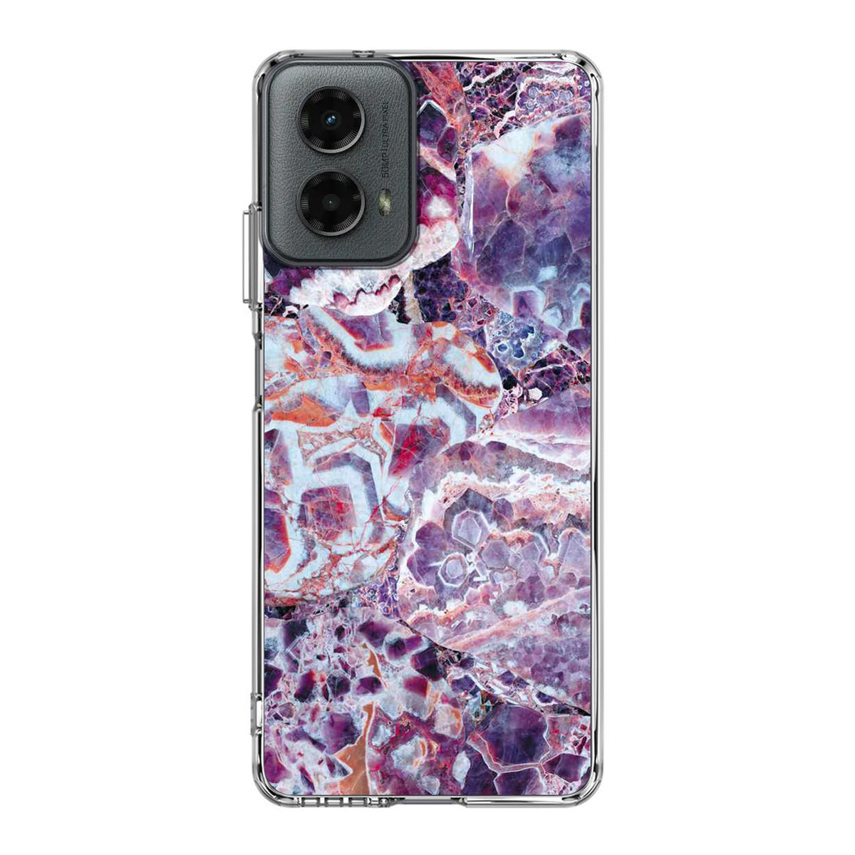Purple Marble Motorola Moto G 5G 2024 Case