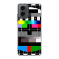 Scheme Pause TV Colorful Mesh Motorola Moto G 5G 2024 Case