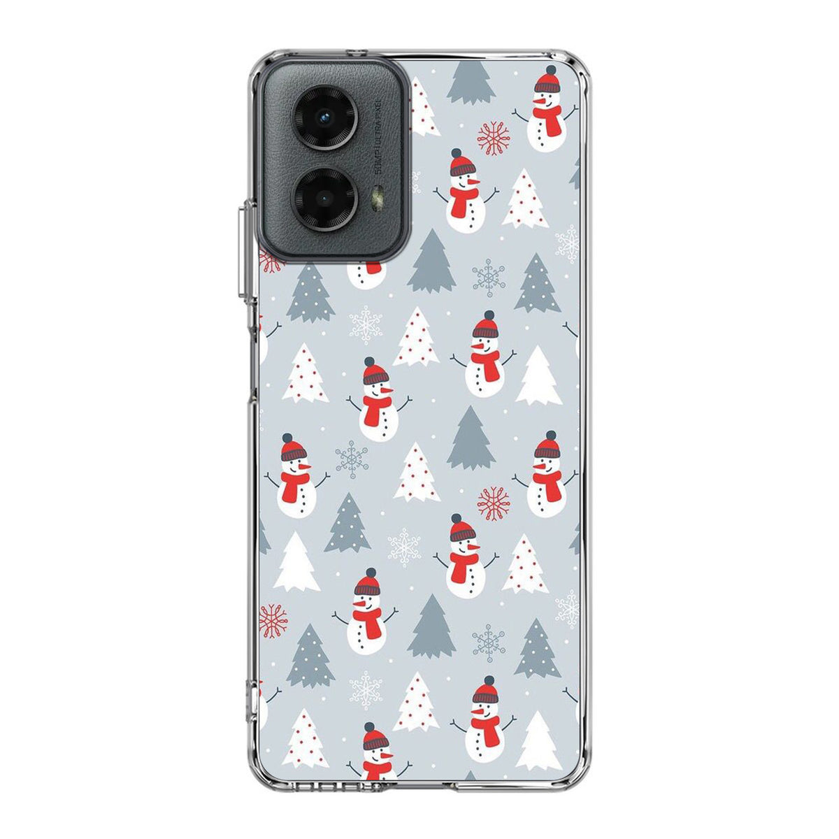 Snowmans Pattern Motorola Moto G 5G 2024 Case