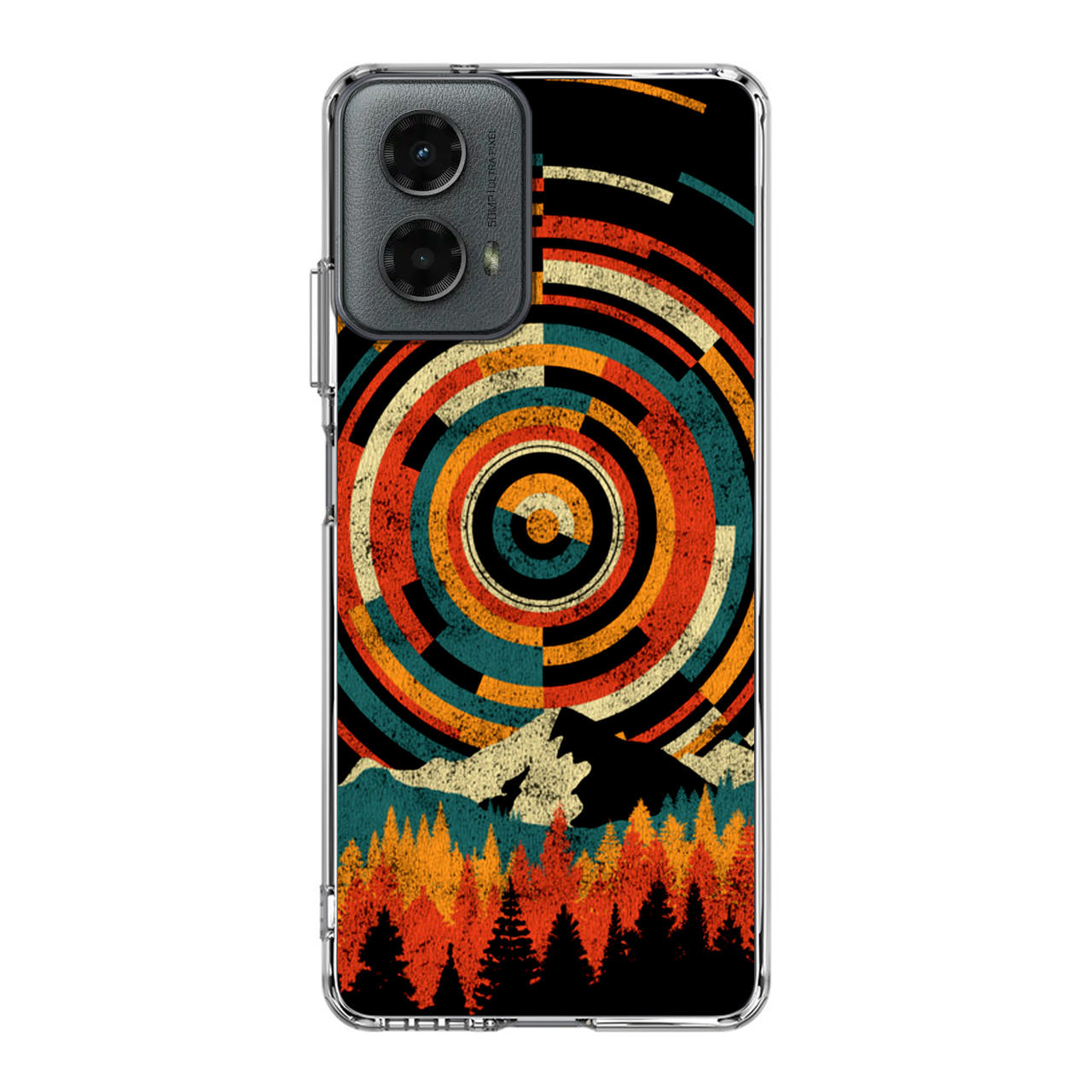 The Geometry Of Sunrise Motorola Moto G 5G 2024 Case