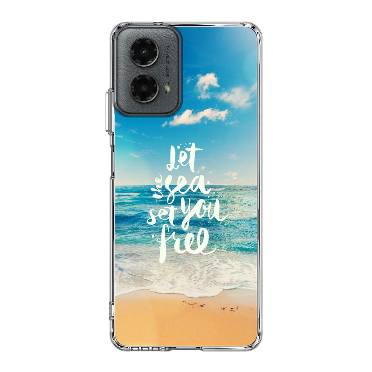 The Sea Set You Free Motorola Moto G 5G 2024 Case