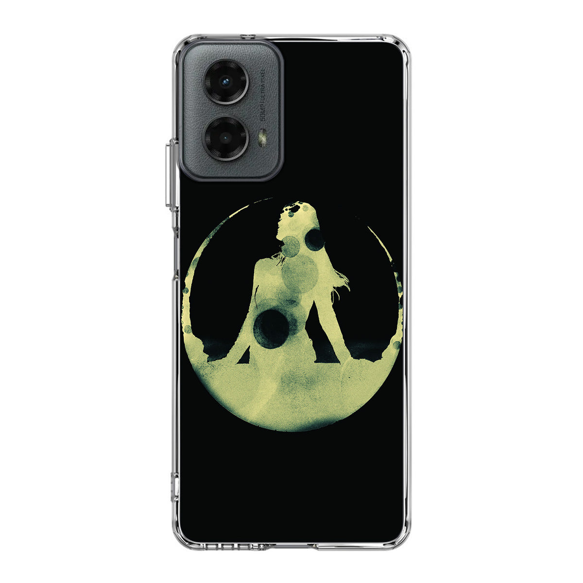 Tycho Costalbrake Dark Green Girl Motorola Moto G 5G 2024 Case