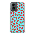 Watermelon Fruit Pattern Blue Motorola Moto G 5G 2024 Case
