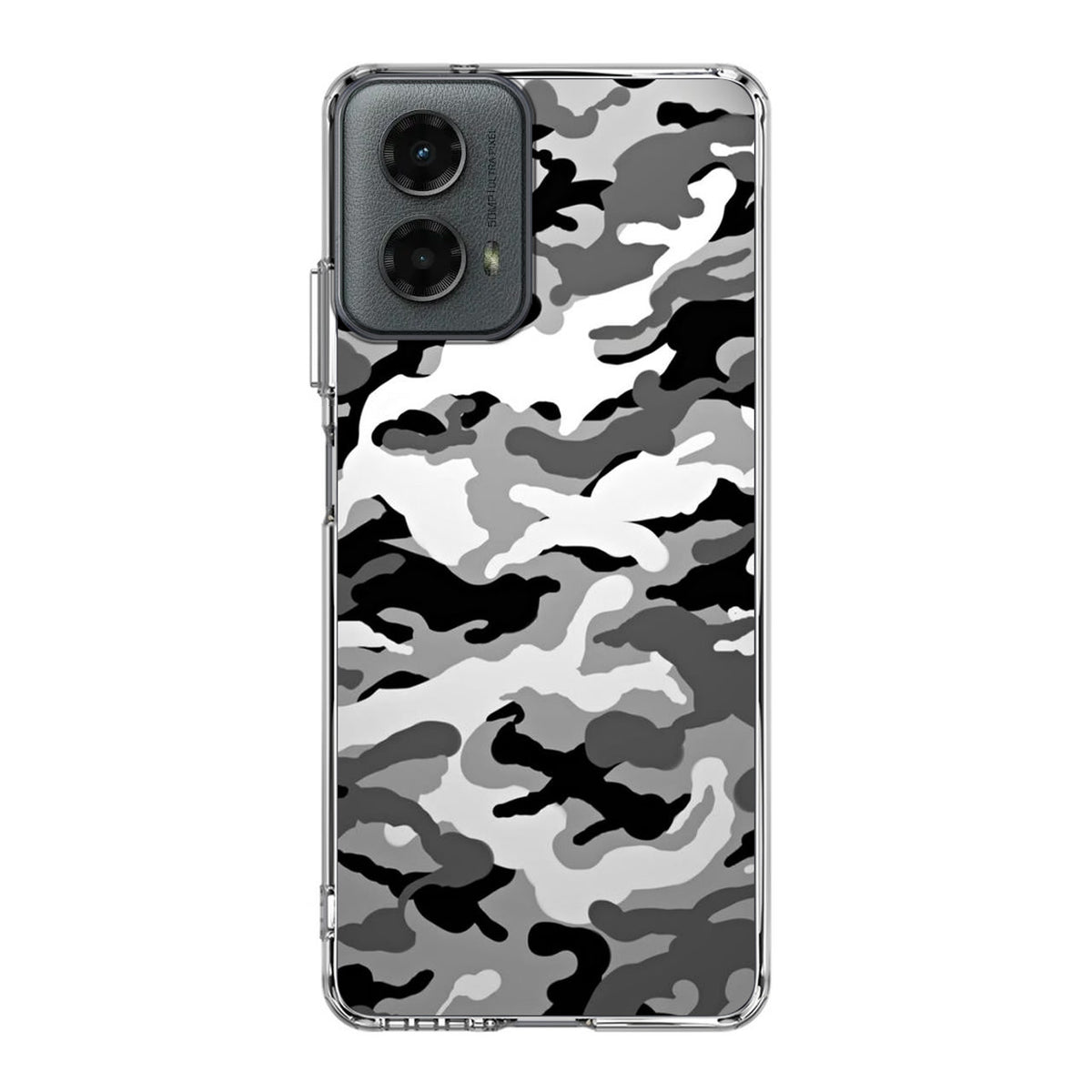 Winter Army Camo Motorola Moto G 5G 2024 Case