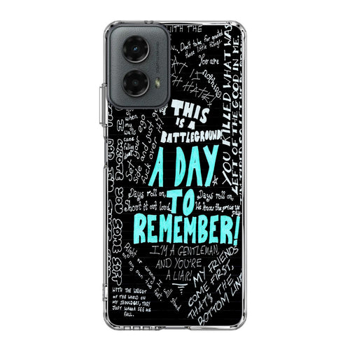A Day To Remember Quote Motorola Moto G 5G 2024 Case