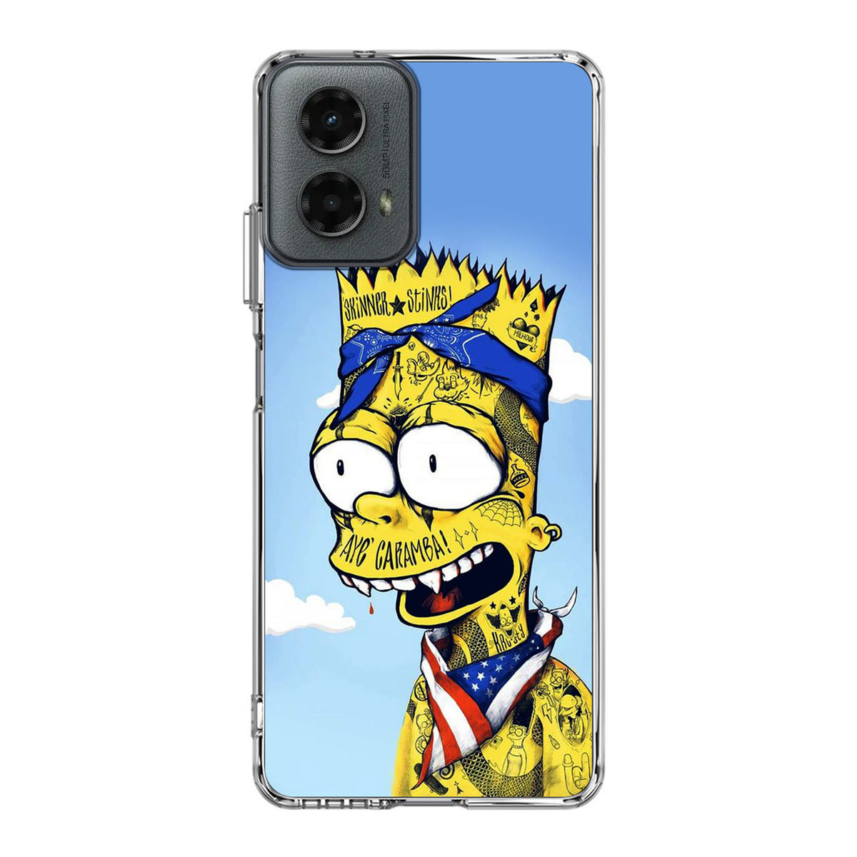 Bootleg Bart Motorola Moto G 5G 2024 Case