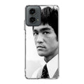 Bruce Lee B&W Motorola Moto G 5G 2024 Case