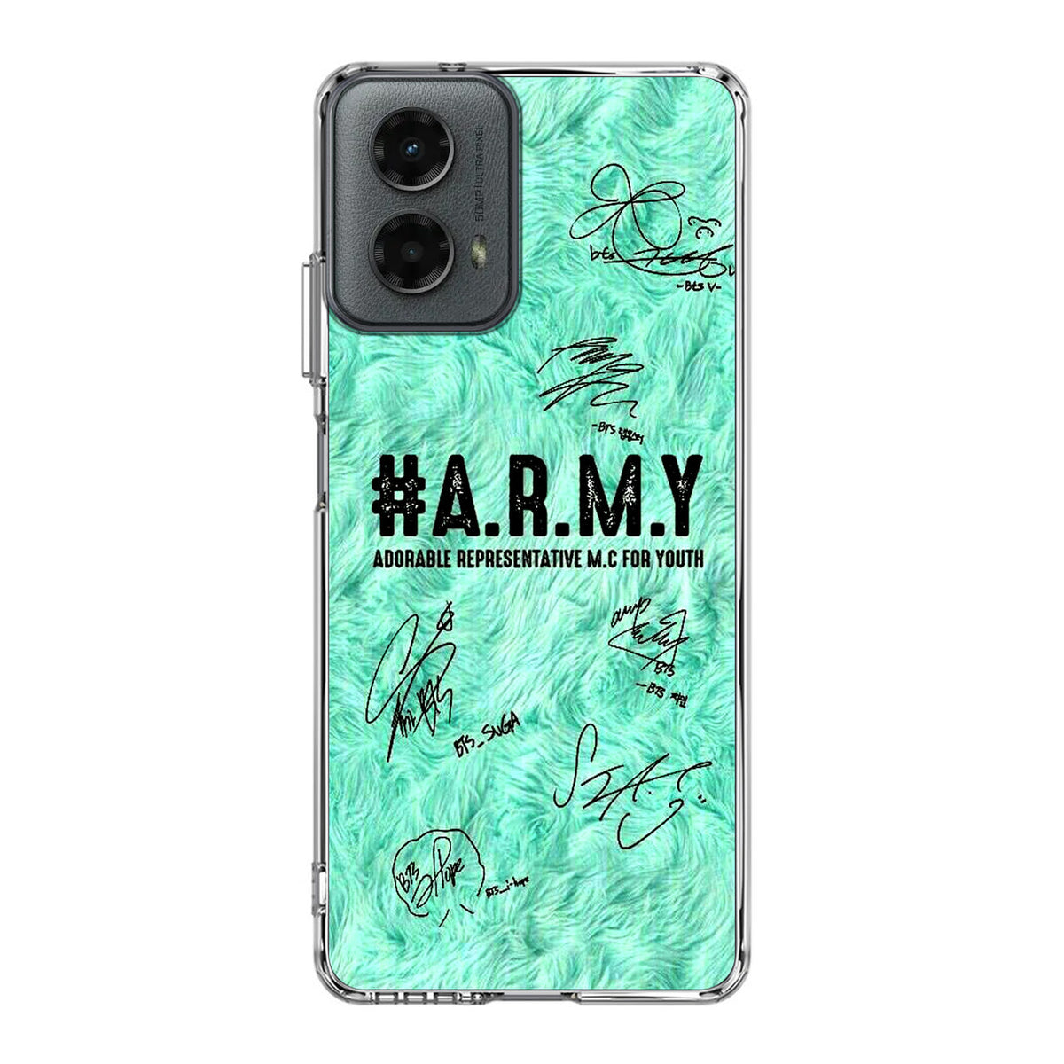 BTS Army Signature Motorola Moto G 5G 2024 Case