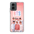 BTS Member in Pink Motorola Moto G 5G 2024 Case