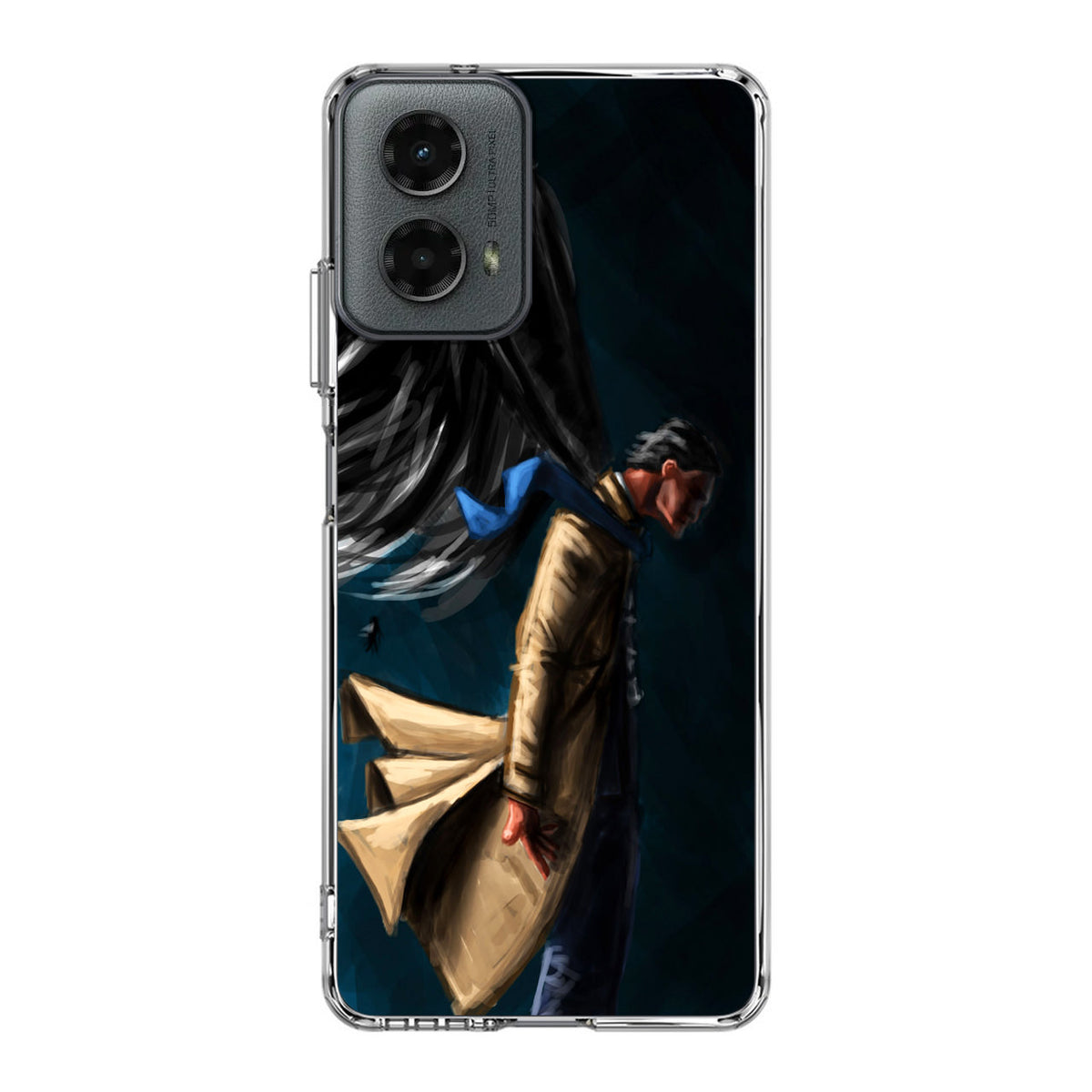 Castiel Supernatural Art Motorola Moto G 5G 2024 Case