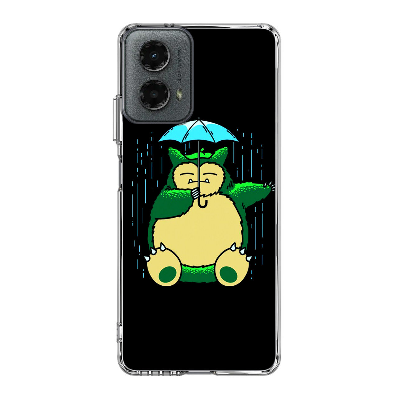 Cute Snorlax Umbrella Motorola Moto G 5G 2024 Case