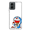 Doraemon Minimalism Motorola Moto G 5G 2024 Case