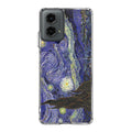 Dr Who Tardis In Van Gogh Starry Night Motorola Moto G 5G 2024 Case