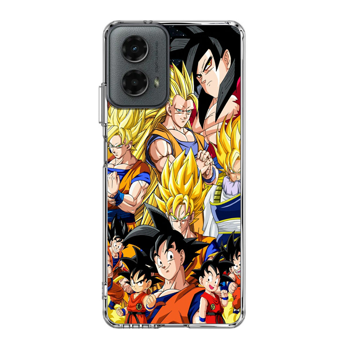 Dragon Ball Z Son Goku Transformation Motorola Moto G 5G 2024 Case
