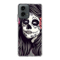 Girl Skull Flower Motorola Moto G 5G 2024 Case