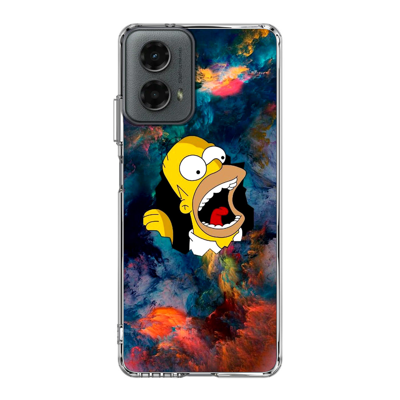 Homer Behind The Black Hole Motorola Moto G 5G 2024 Case