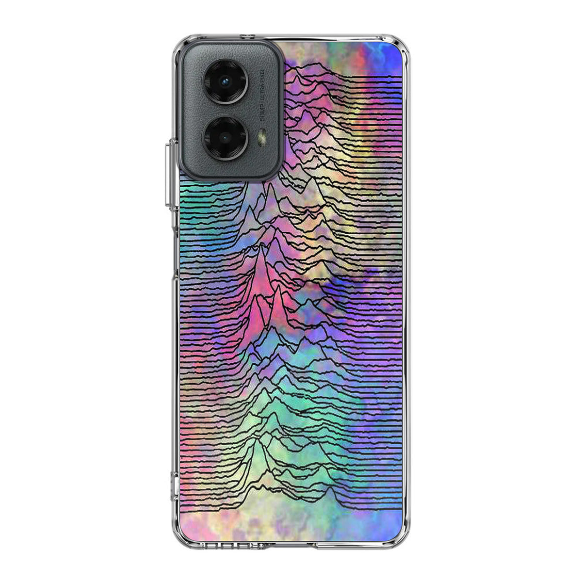Joy Division Unknown Pleasures Colorful Motorola Moto G 5G 2024 Case