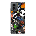 Nightmare Before Chrismast Collage Motorola Moto G 5G 2024 Case