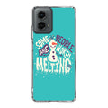 Olaf Frozen Is Melting Motorola Moto G 5G 2024 Case