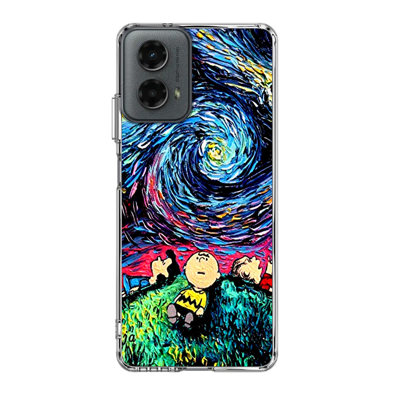 Peanuts At Starry Night Motorola Moto G 5G 2024 Case