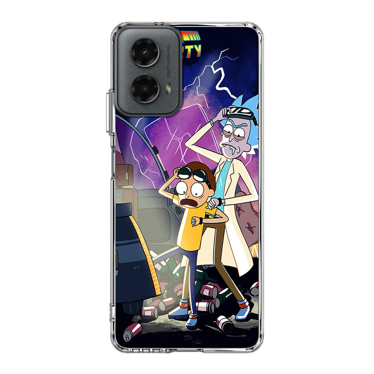 Rick And Morty Back To The Future Motorola Moto G 5G 2024 Case