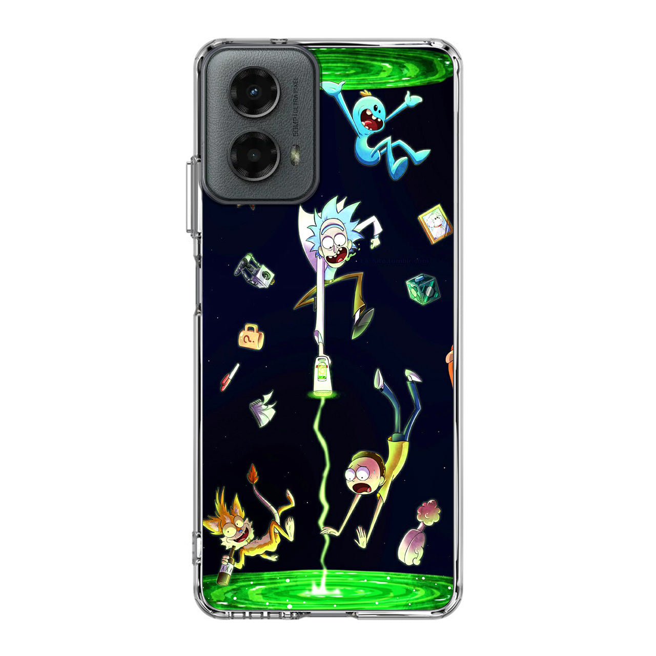 Rick And Morty Portal Fall Motorola Moto G 5G 2024 Case