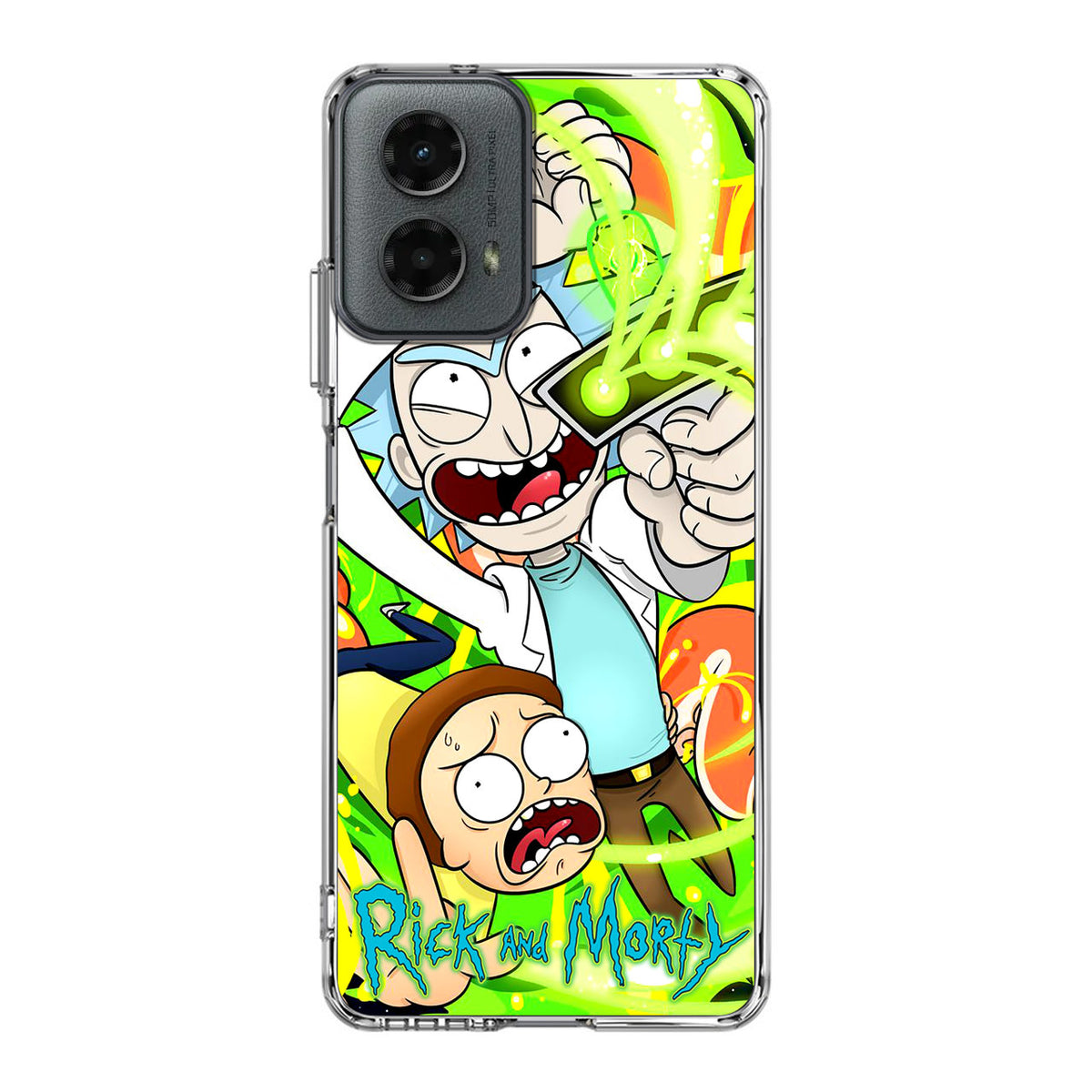 Rick And Morty Shoot Portal Gun Motorola Moto G 5G 2024 Case