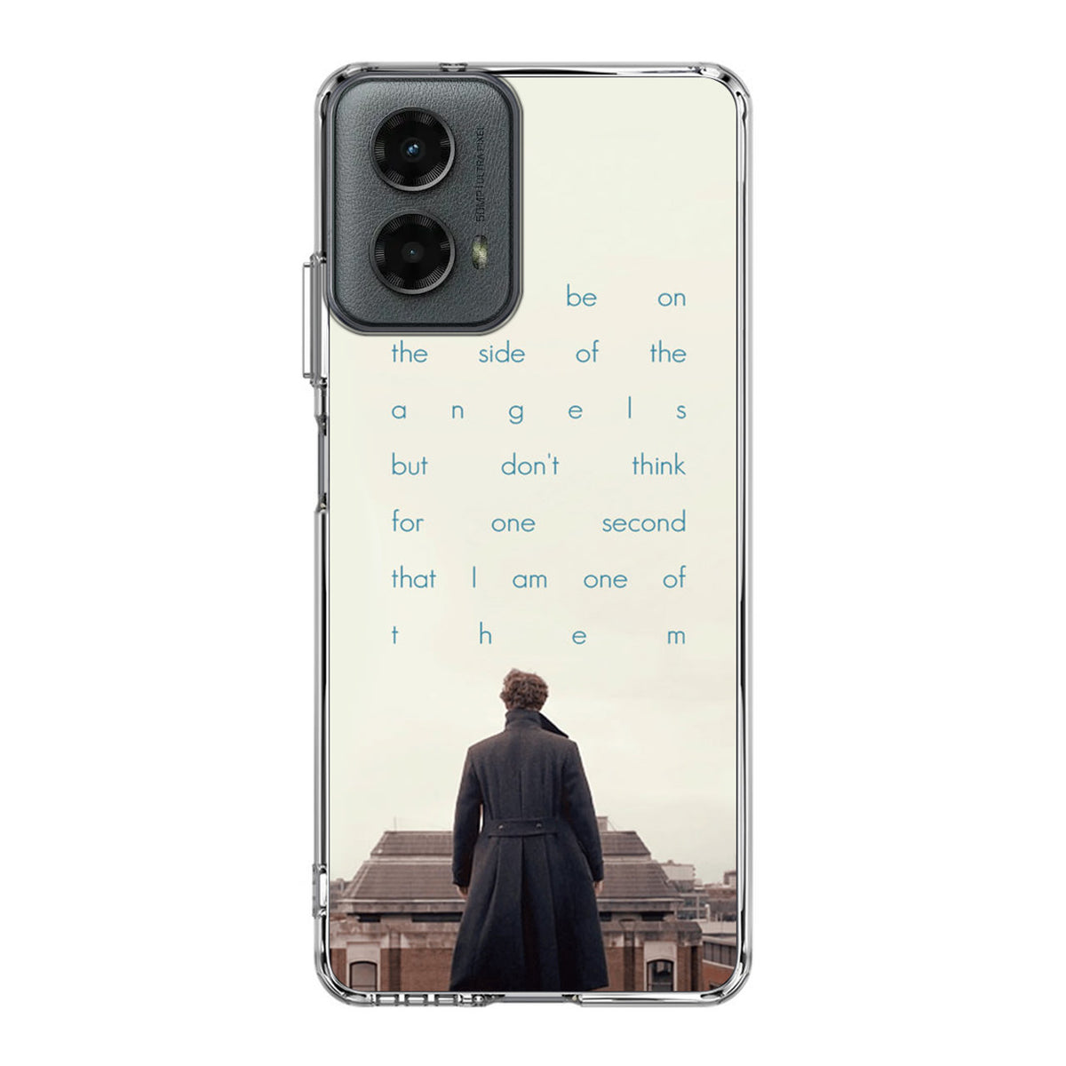 Sherlock Holmes Quote Motorola Moto G 5G 2024 Case