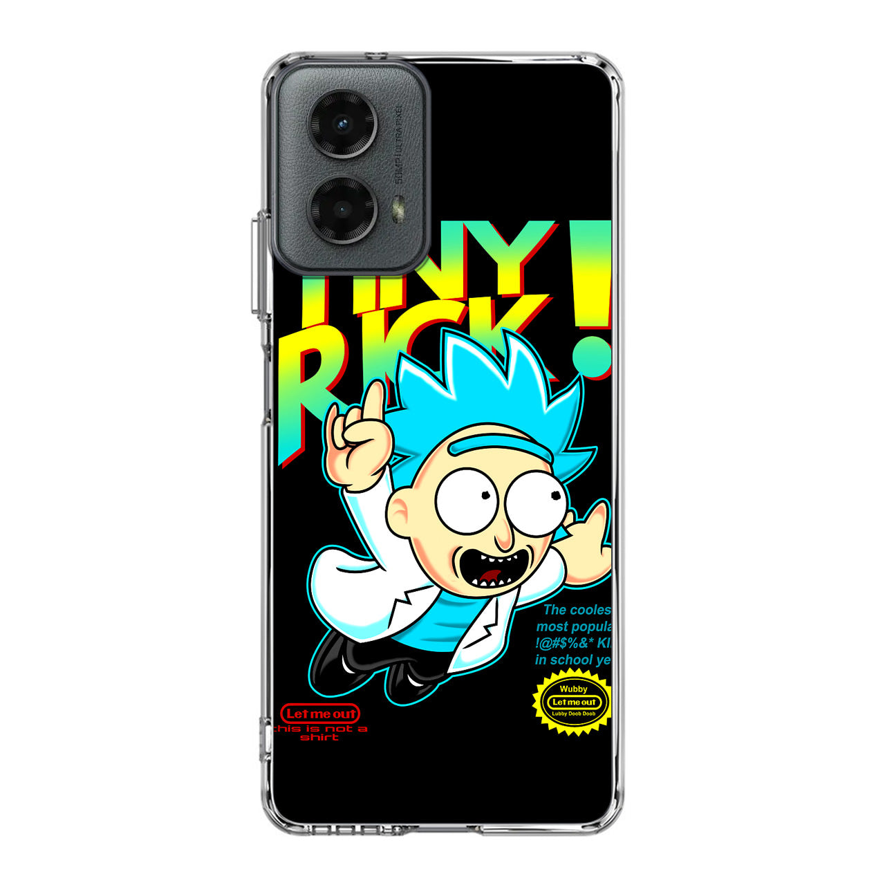 Tiny Rick Let Me Out Motorola Moto G 5G 2024 Case